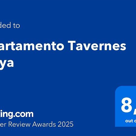 Apartamento Tavernes Playa 타베르네스 데 발디그나 외부 사진